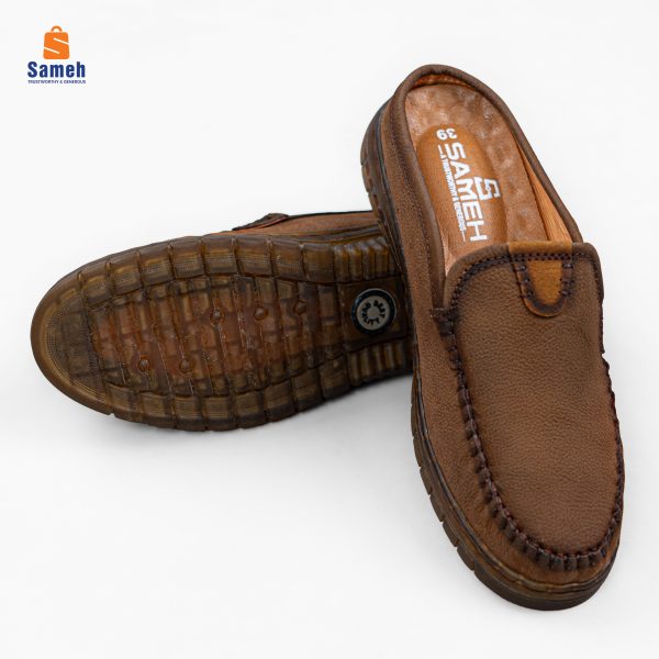 Men’s Genuine Leather Half Casual Loafers Comfortable Shoes - Image 2