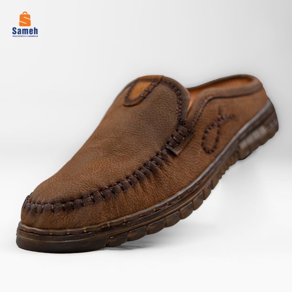 Men’s Genuine Leather Half Casual Loafers Comfortable Shoes - Image 3