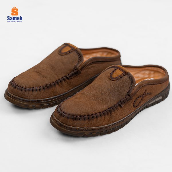 Men’s Genuine Leather Half Casual Loafers Comfortable Shoes