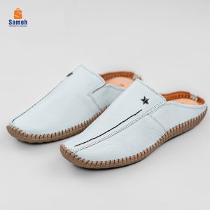 Man's Genuine Leather Half Loafer / Sacchi